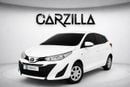 Toyota Yaris Toyota Yaris Hatchback E 2020 l 1 Owner l AED 587 P.M l 0% Downpayment