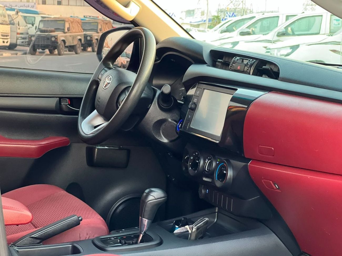 تويوتا هيلوكس 2022 Toyota Hilux GR Sports Modified - 2.7L V4 AWD - Full Off Road Rollbar - Rear CAM & Multi Media