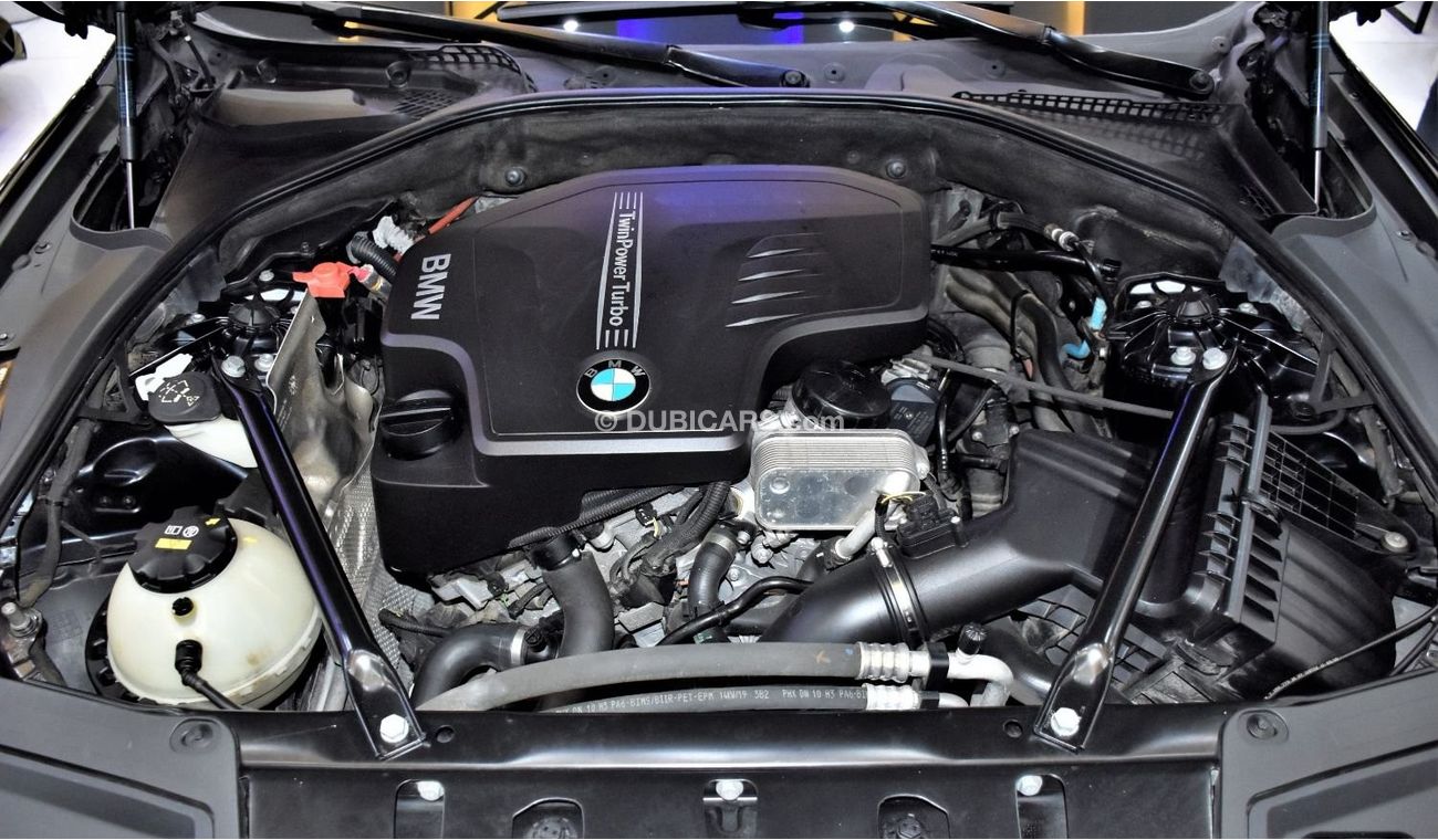 بي أم دبليو 528i EXCELLENT DEAL for our BMW 528i M-Kit ( 2015 Model ) in Dark Blue Color GCC Specs