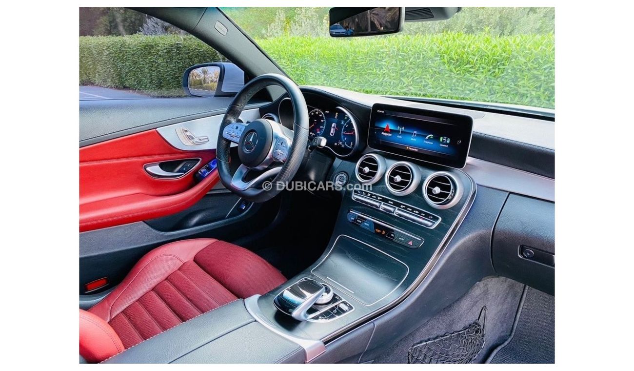 Mercedes-Benz C 200 Premium Mercedes Benz AMG C200 COUPE  GCC 2019 FULL OPTION  Service history