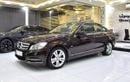 Mercedes-Benz C 200 EXCELLENT DEAL for our Mercedes Benz C200 ( 2012 Model ) in Burgundy Color GCC Specs