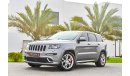 Jeep Grand Cherokee SRT 6.4L V8 | 1,758 P.M | 0% Downpayment | Full Option | Exceptional Condition