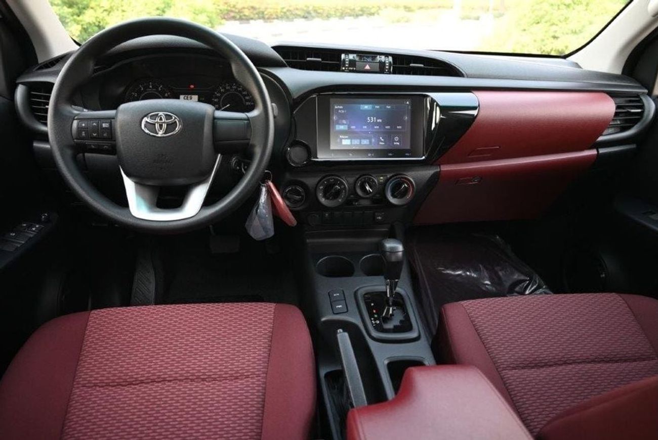 تويوتا هيلوكس 2025 TOYOTA HILUX DOUBLE CAB DLX-G 2.7L PETROL 4WD AUTOMATIC