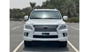 Lexus LX 570 Platinum MODEL 2014 GCC CAR PERFECT CONDITION INSIDE AND OUTSIDE FULL ORIGINAL PAINT ONE OWNER 2 key