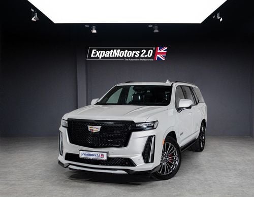 Cadillac Escalade 6,300x60 • 20% DP • 2023 Cadillac Escalade V V8 • Cadillac Warranty + Service Contract • GCC