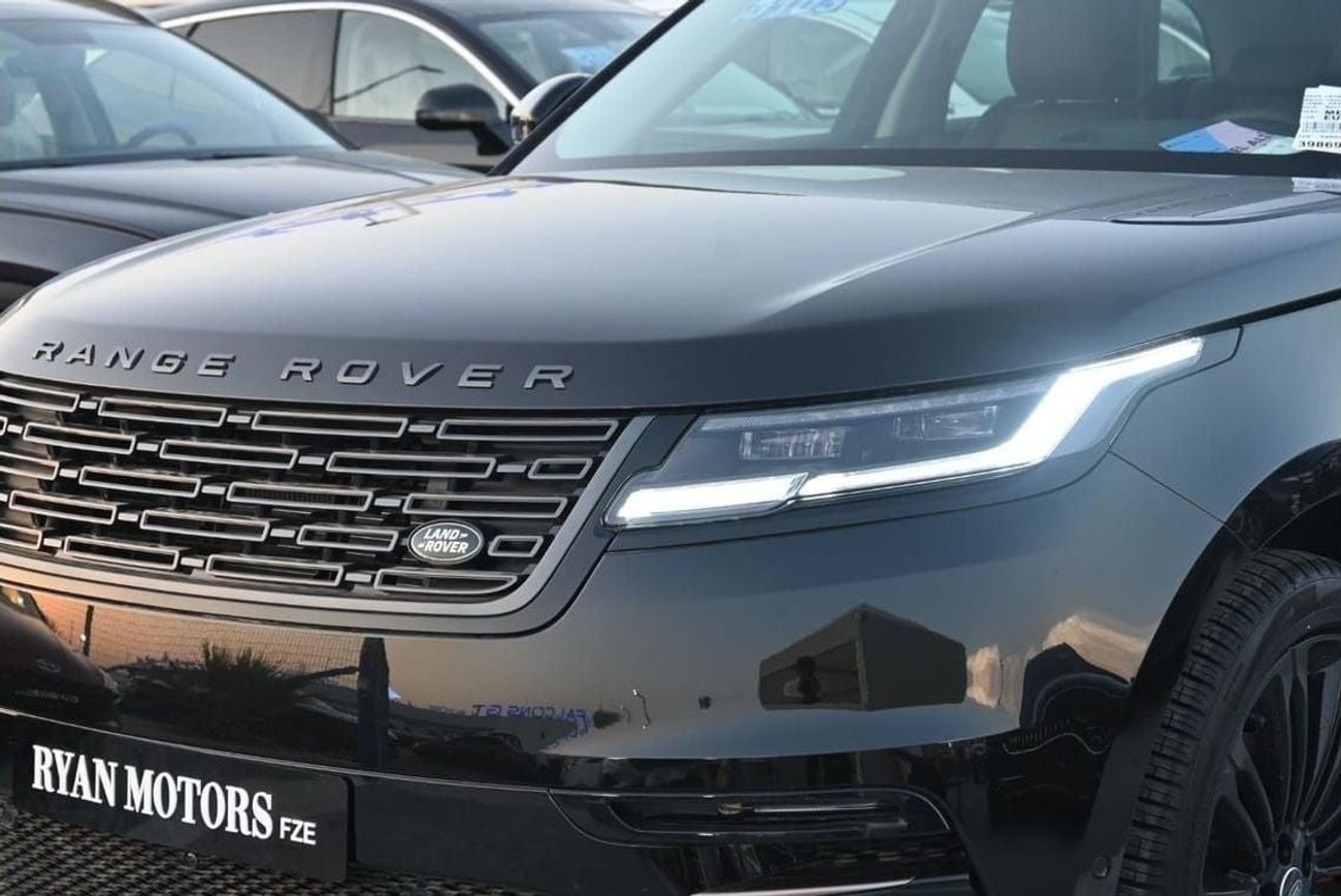 لاند روفر رينج روفر فيلار R-DYNAMIC SE Land Rover Range Rover Velar, R Dynamic SE 2.0L Turbo AWD, Model 2025, Color Santorini 