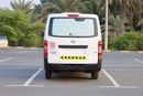 Nissan Urvan Std NV350 SR Chiller Van - M/T 2.5L Petrol - GCC Specs - Like New Condition
