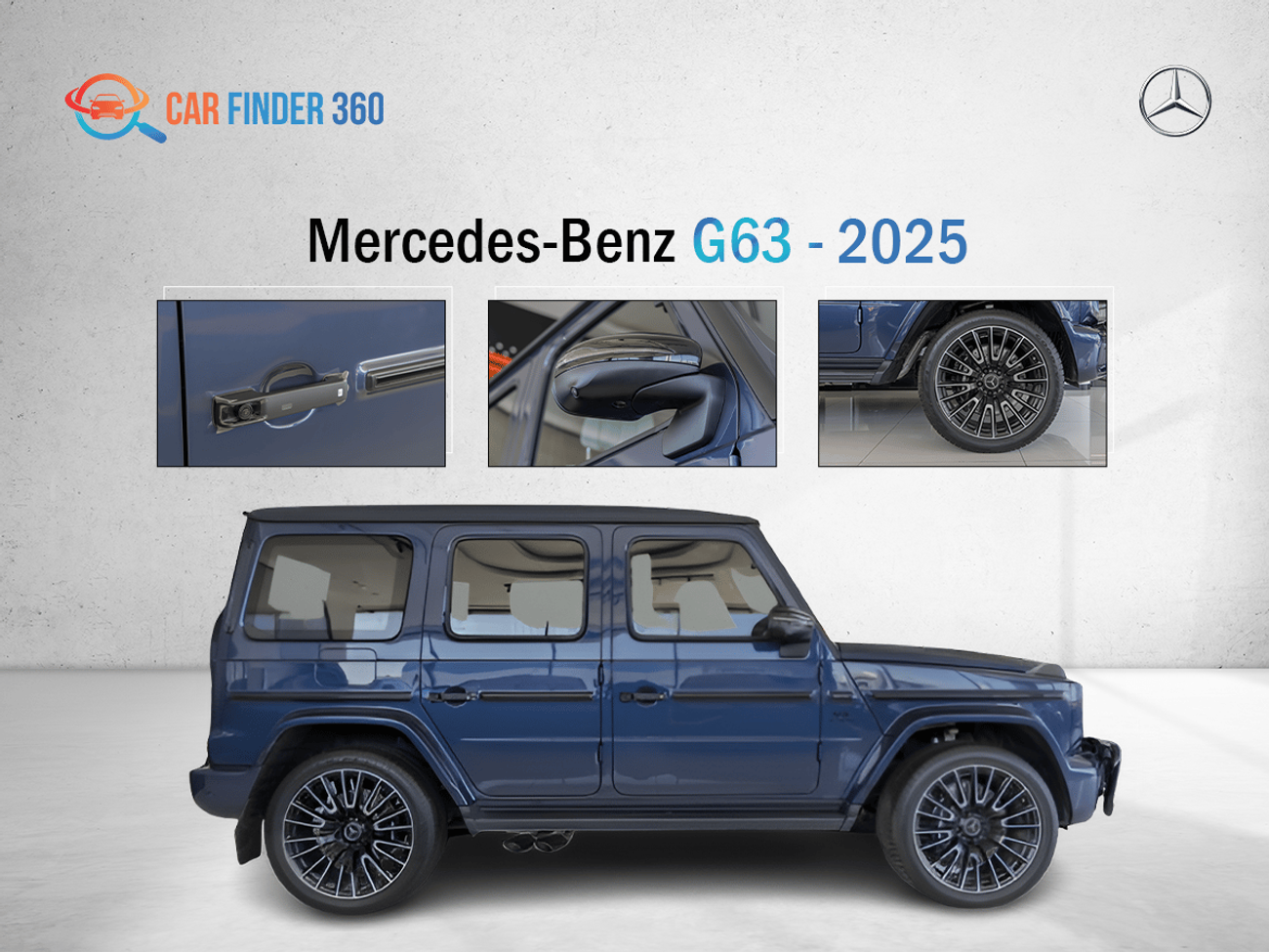 Mercedes-Benz G 63 AMG Mercedes-Benz G63 - 2025 - GCC (Export)
