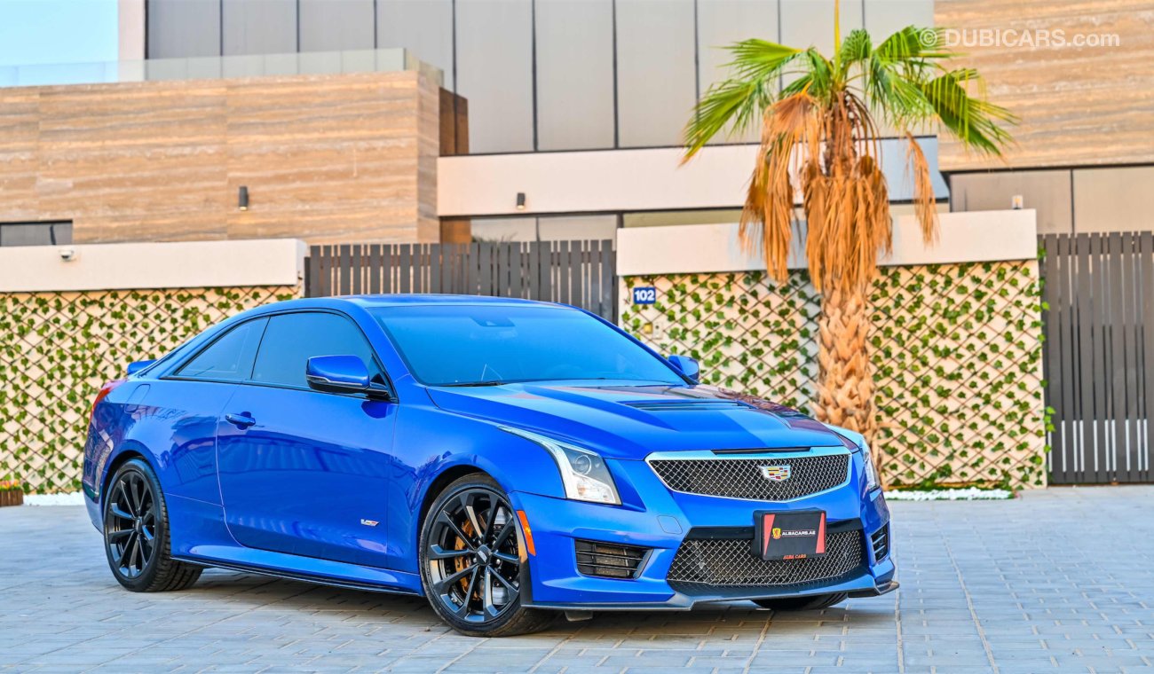 Cadillac ATS -V | 1,939 P.M | 0% Downpayment | Full Option | Spectacular Condition!