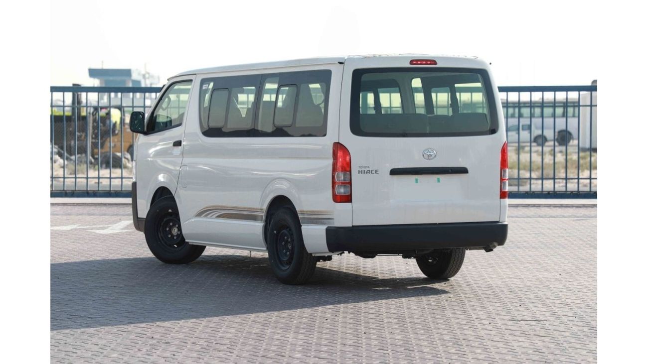 Toyota Hiace 2024 Toyota Hiace 2.5 15str Standard Roof - White inside Dark Grey | Export Only