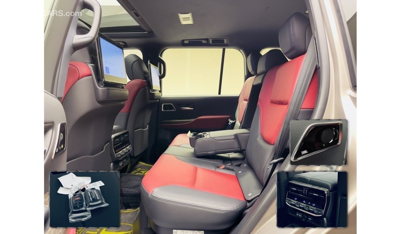 Toyota Land Cruiser AL FUTTAIM CAR / DEALER WARRANTY+FREE SERVICE CONTRACT / VXR + TWIN TURBO + RED INTERIOR / 6,204DHS