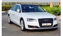 أودي A8 2016-V6-EXCELLENT CONDITION-FULL OPTION-BANK FINANCE AVAILABLE