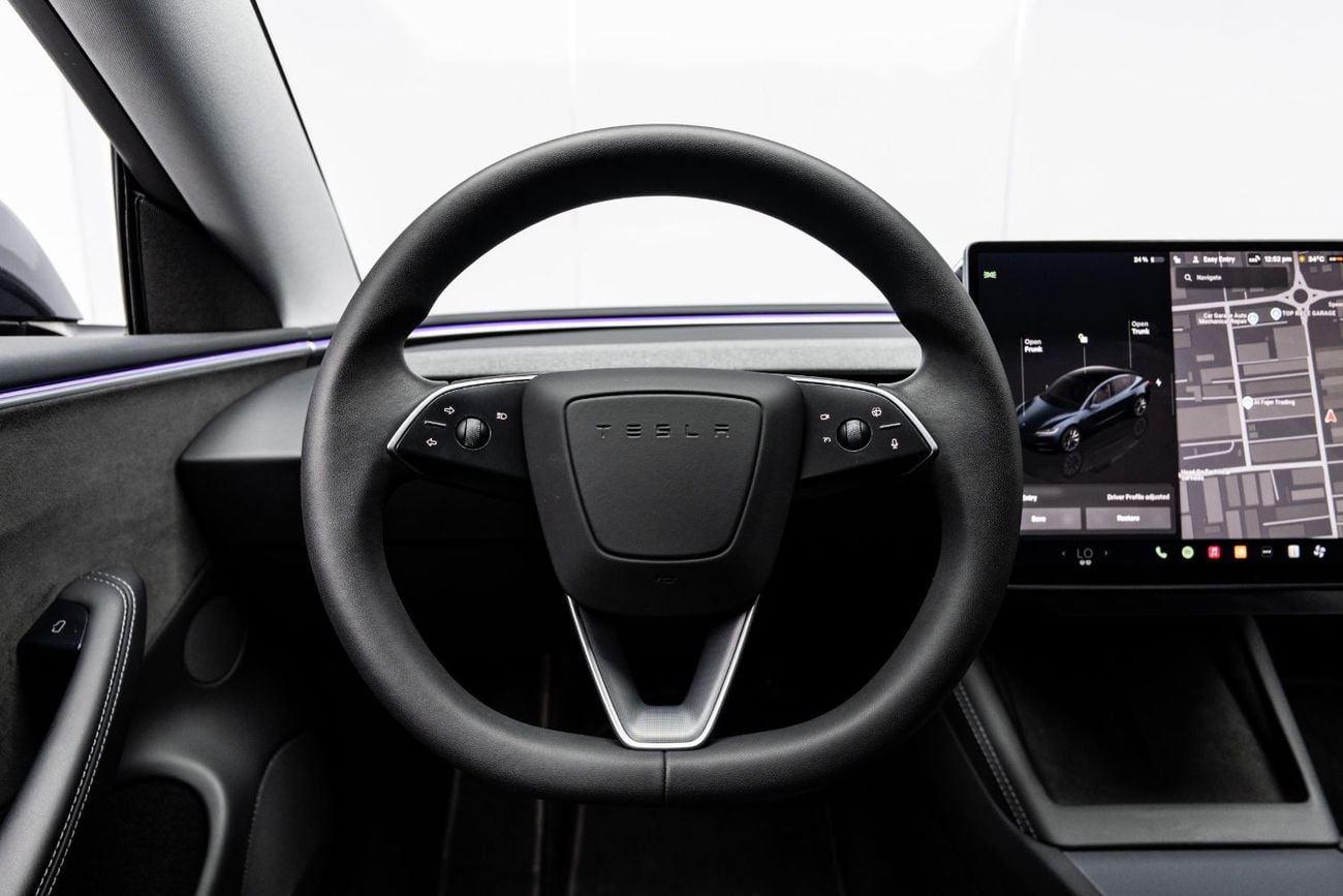 Tesla Model 3 LONG RANGE BUY NOW, PAY 2027 | THE BLACKLINE STANDARD | Tesla Warranty February 2028, GCC, Low KM's