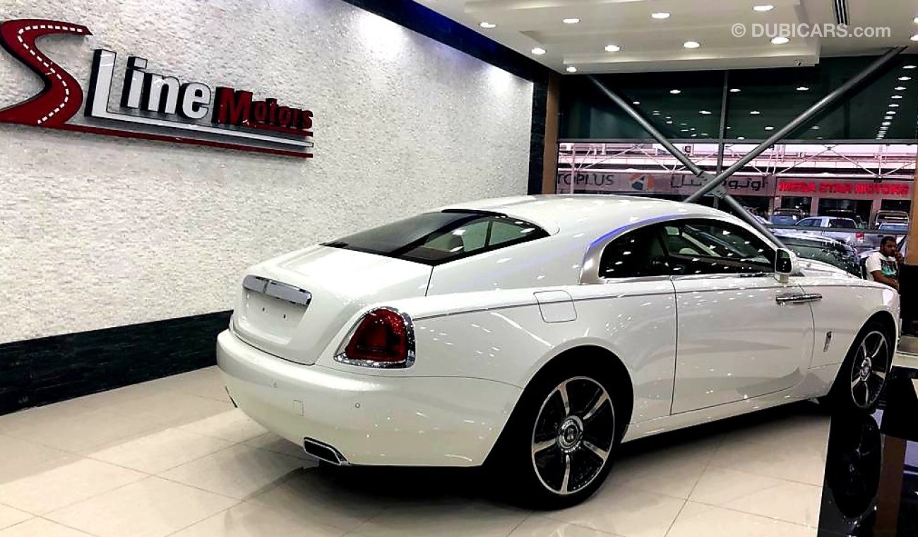 Rolls-Royce Wraith 2016 I GCC I 9000 KM I Agency Maintained I Full Option I Start Lights I