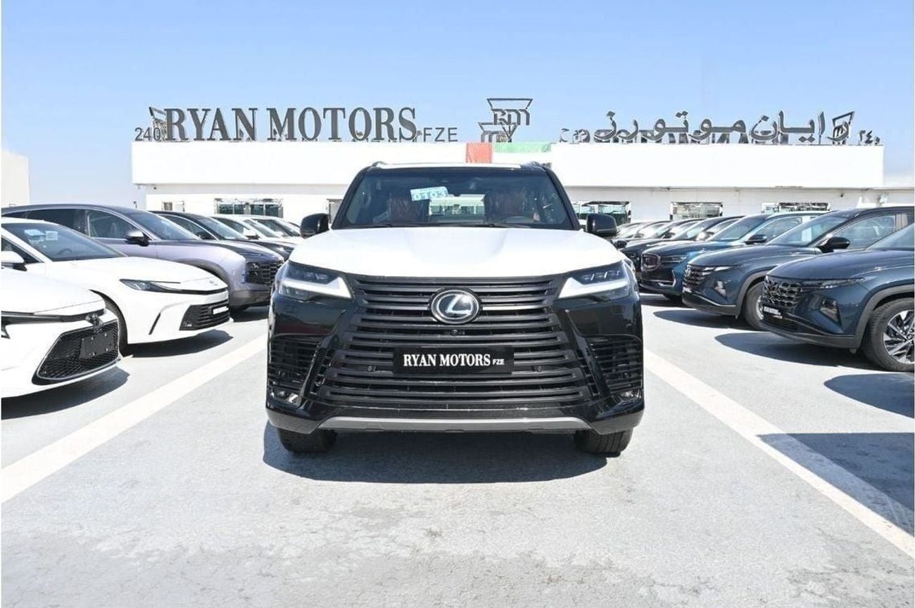 لكزس LX 600 Lexus LX600 VIP w/Black Pkg 3.5L Twin-Turbo V6, Petrol Model 2024, Color Black