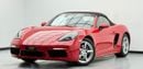 بورش بوكستر 718 Std 2.0L A/T 2025 Porsche 718 Boxster ,Al Nabooda Warranty+Full service history ,GCC