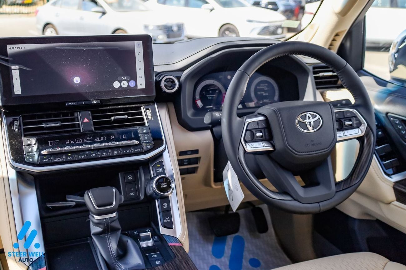 Toyota Land Cruiser  2025 | RHD | LC 300 | 3.5L Twin-Turbo V6 | 409 HP | 4WD | For Export