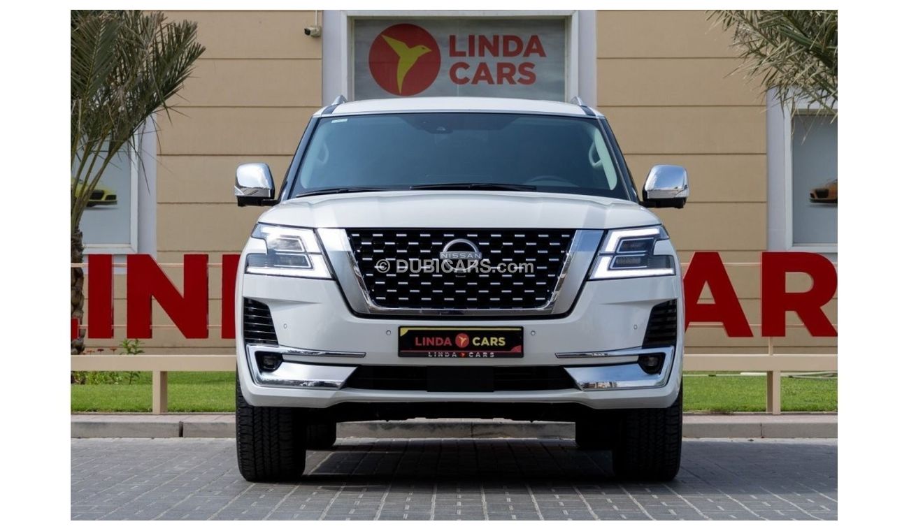 نيسان باترول Nissan Patrol Platinum 2024 GCC under Agency Warranty and Service Contract with Flexible Down-Paymen