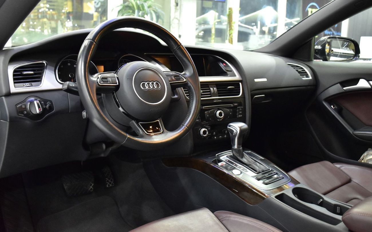 أودي A5 EXCELLENT DEAL for our Audi A5 40TFSi Quattro ( 2015 Model ) in Black Color GCC Specs