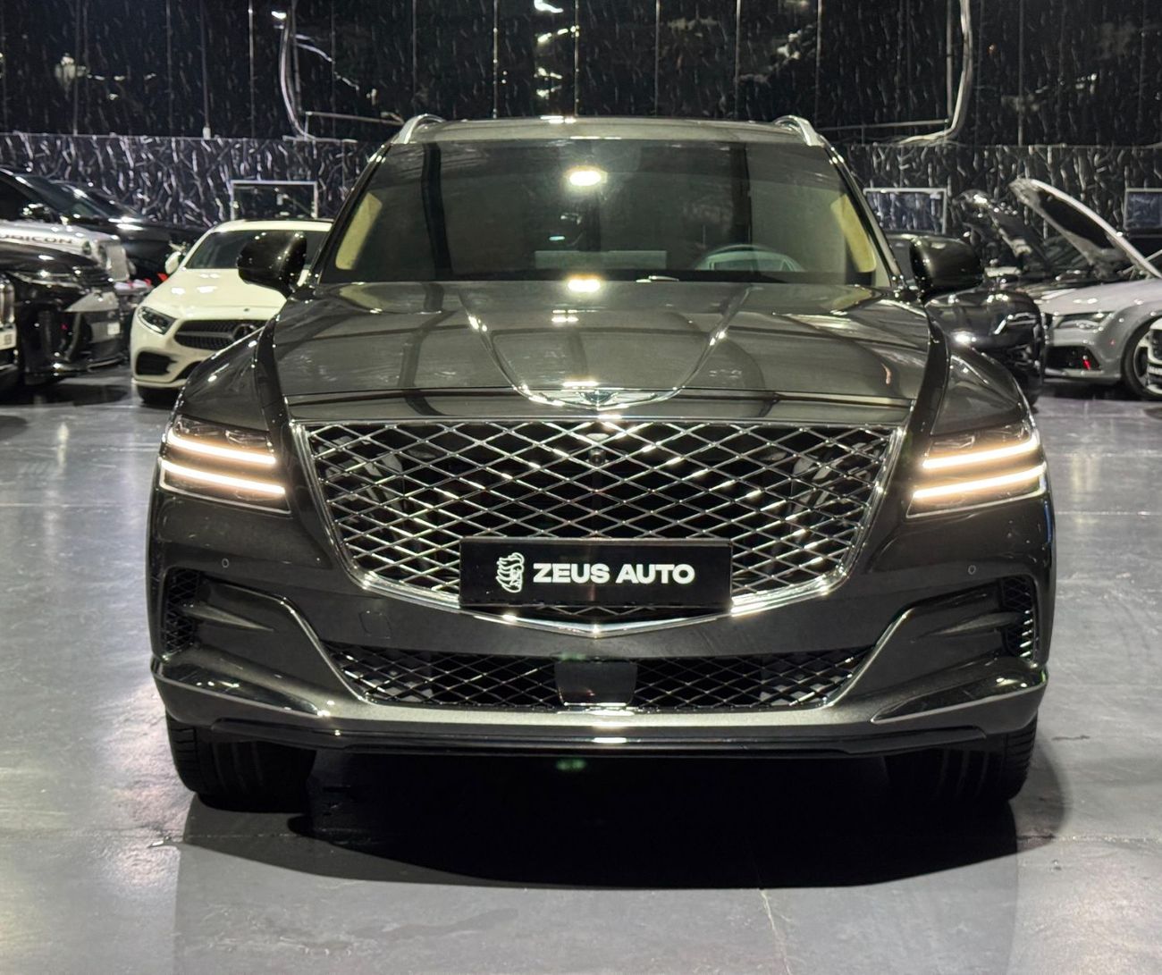 Genesis GV80 Royal 3.5L AWD 2024 Genesis GV80, April 2029 Genesis Warranty + Service Pack, Very Low Kms, GCC