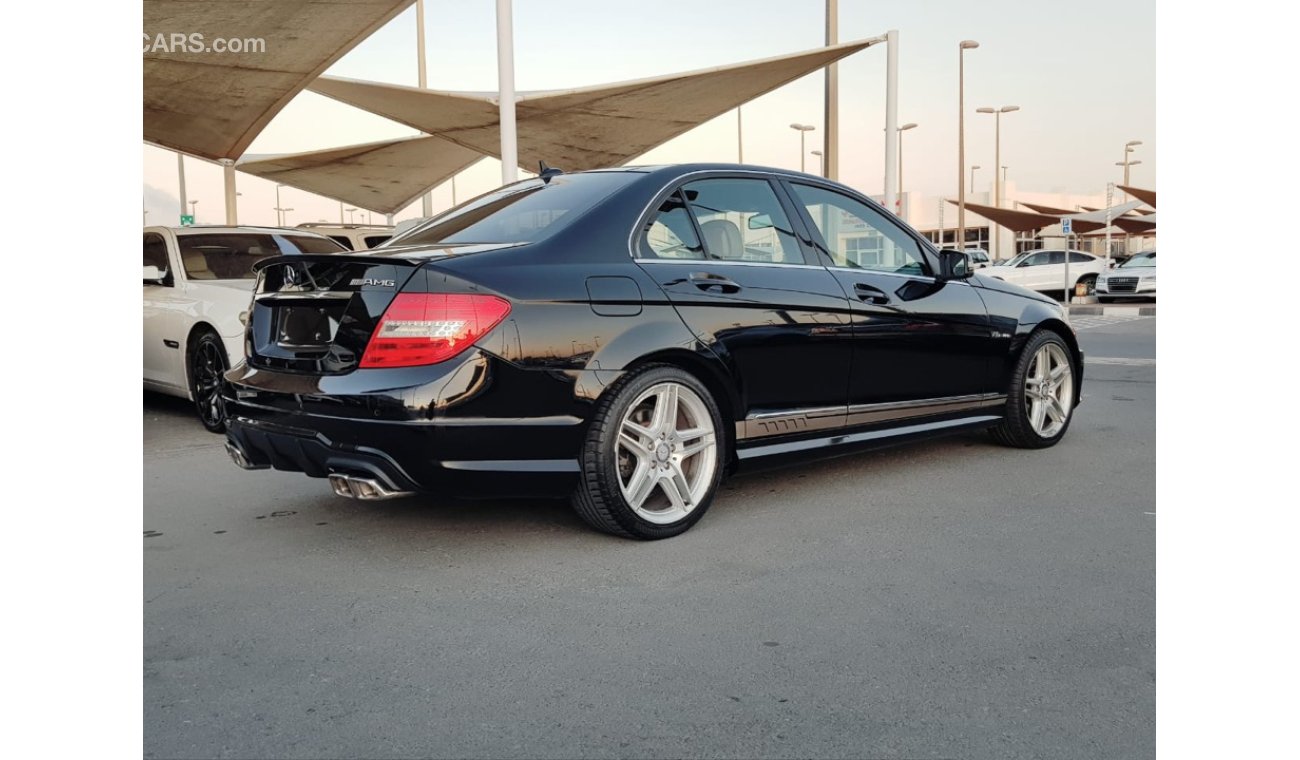 Mercedes-Benz C 350 with C63 kit package AMG from agency model 2013 full service full option panorama leather sea