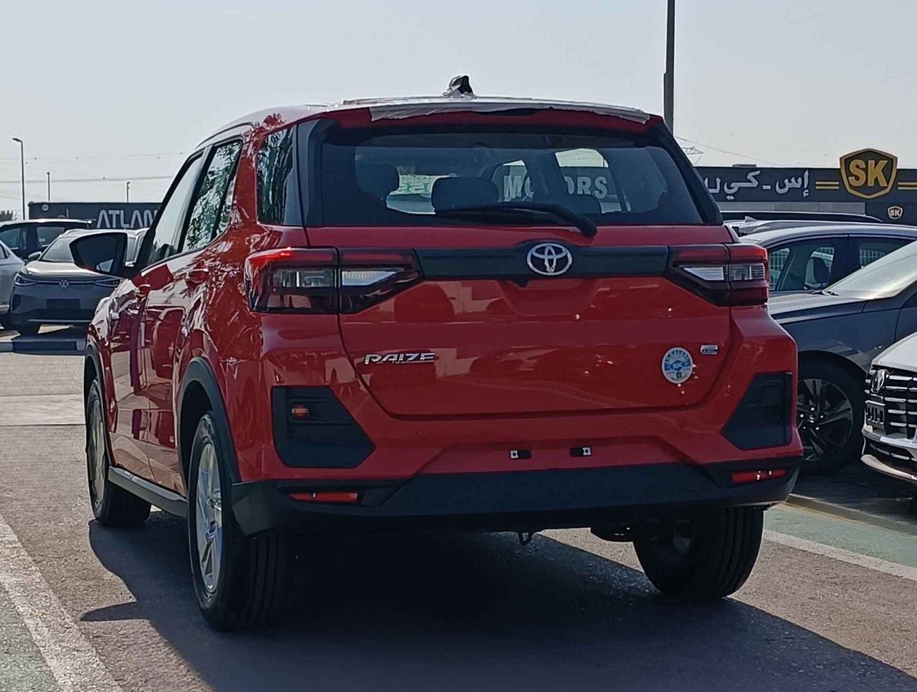 تويوتا ريز 1.2L Petrol, Alloy Rims, DVD Camera, Rear A/C ( CODE # 67935)