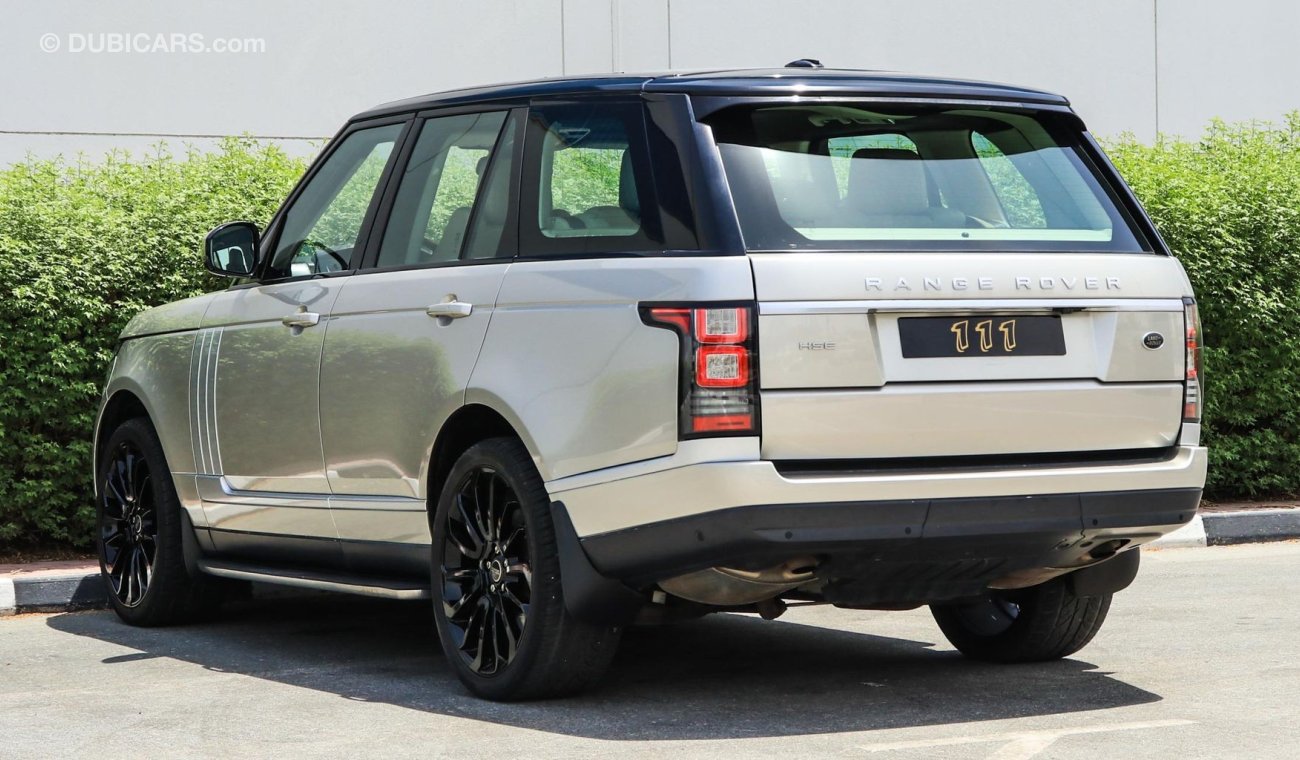 Land Rover Range Rover HSE / GCC Specifications