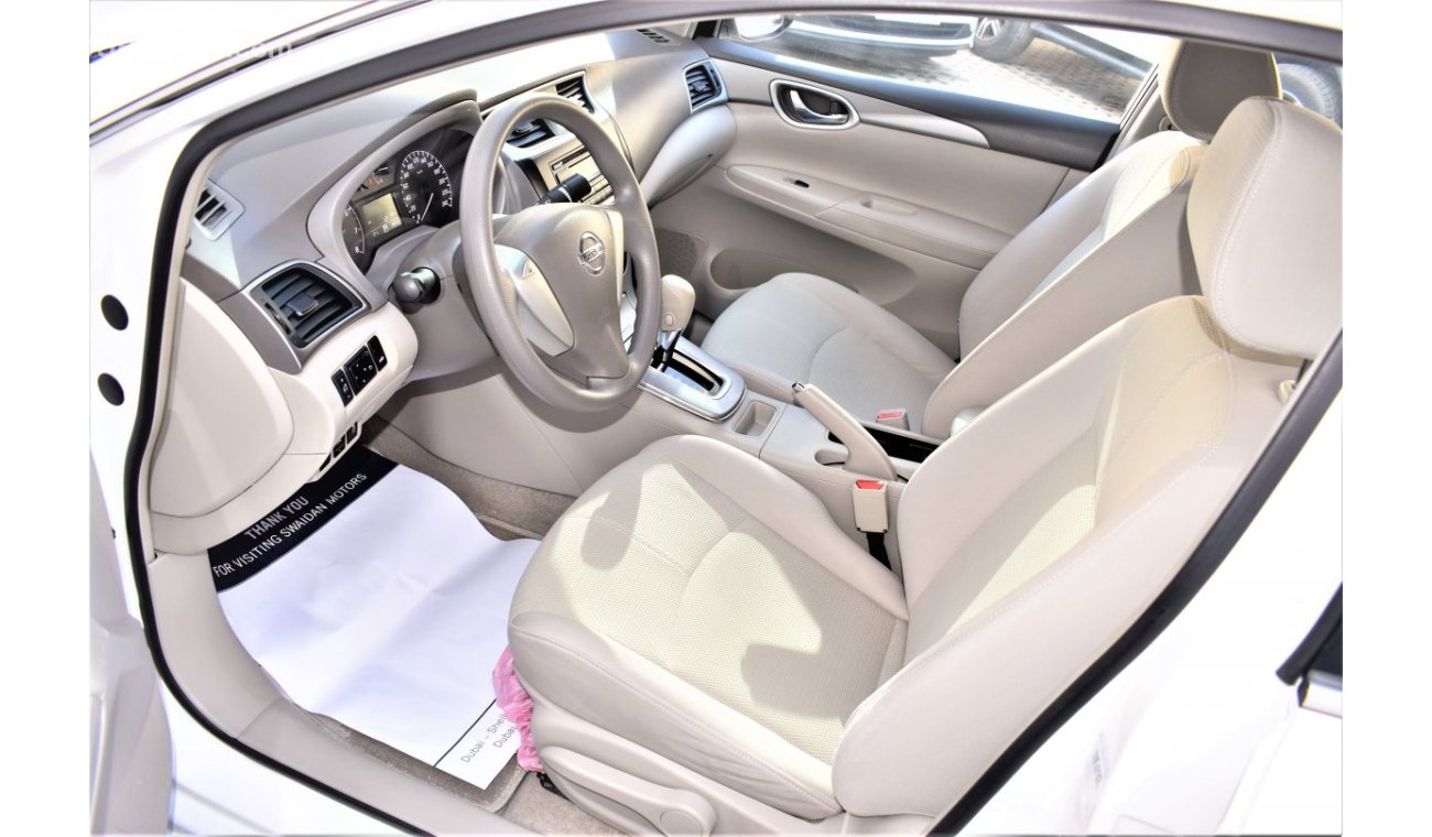 Nissan Sentra AED 820 PM | 1.6L S GCC DEALER WARRANTY
