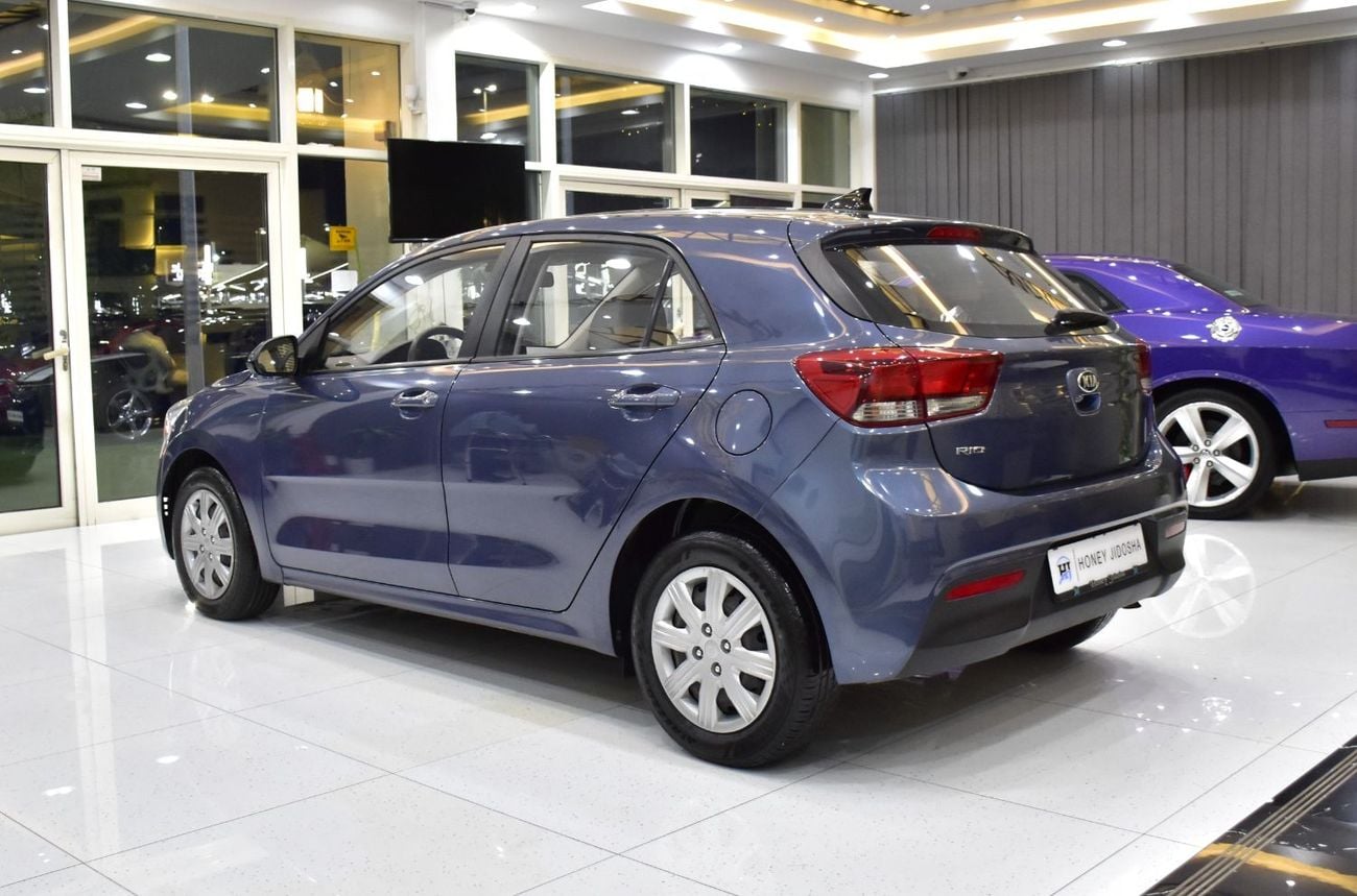Kia Rio LX EXCELLENT DEAL for our KIA Rio ( 2021 Model ) in Blue Color GCC Specs