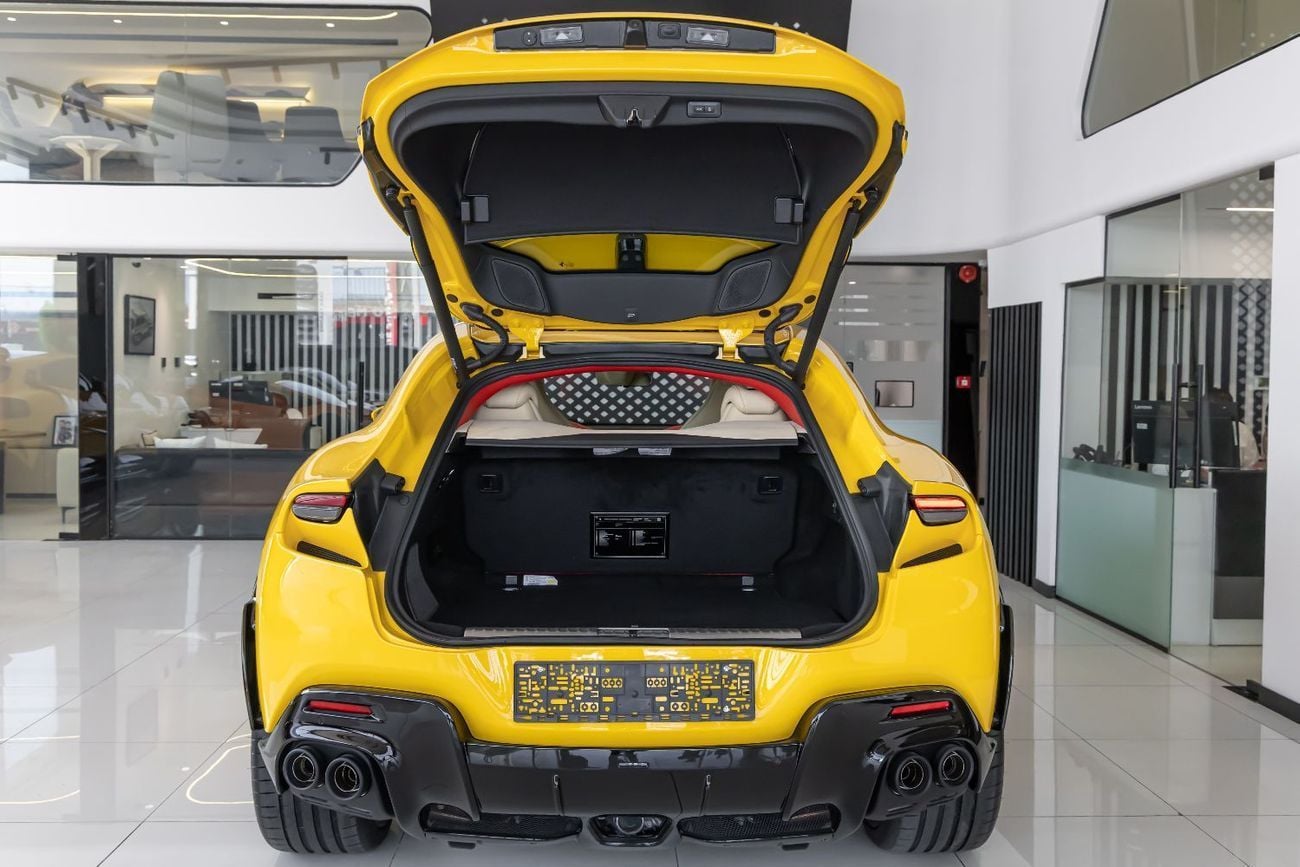 فيراري بوروسانجوي STD FERRARI PUROSANGUE | FULL CARBON INTERIOR | FULLY LOADED | 2025