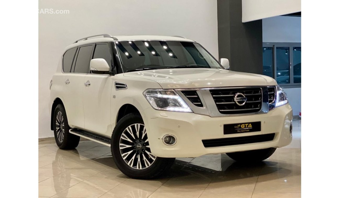 نيسان باترول 2016 Nissan Patrol Platinium, Service History, Warranty, Top Options, GCC