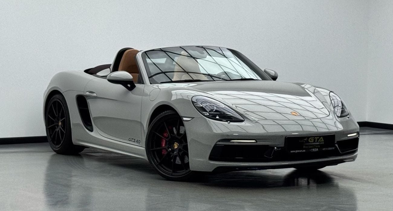 بورش بوكستر 718 GTS 4.0L A/T 2023 Porsche 718 Boxster GTS, 2027 Porsche Warranty, Full Porsche Service History, Low