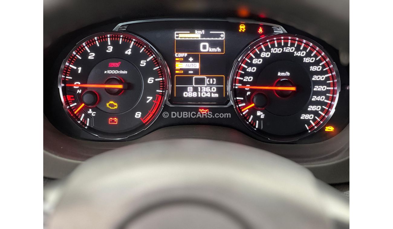 Subaru Impreza WRX STI Std 2018 Subaru WRX STI, Full Service History, Warranty, GCC