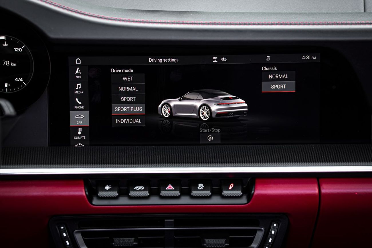 بورش 911 Carrera 4S 3.0L (380 HP) Convertible