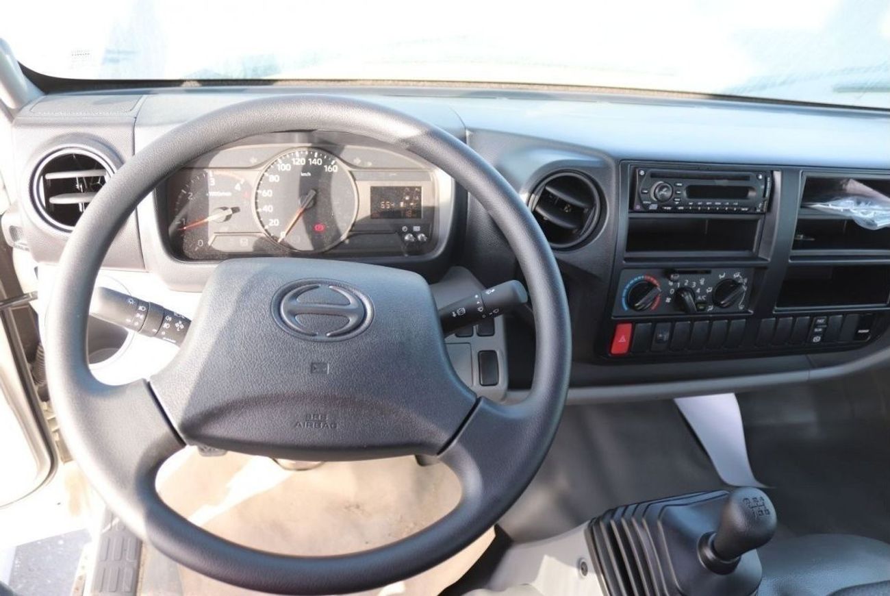 هينو 300 714 Chassis, 4.2 Tons (Approx.), Single cabin with TURBO, ABS and AIR BAG, 300 Series Diesel, MODEL