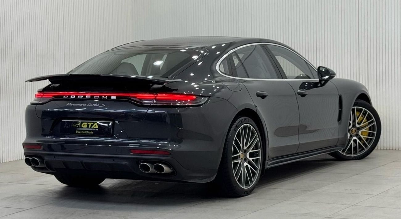 بورش باناميرا Turbo S 4.0L (625 HP) 2022 Porsche Panamera Turbo S, Dec 2025 Porsche Warranty, Full Service History