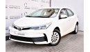 Toyota Corolla AED 1272 PM | 0% DP | 2.0L SE GCC WARRANTY