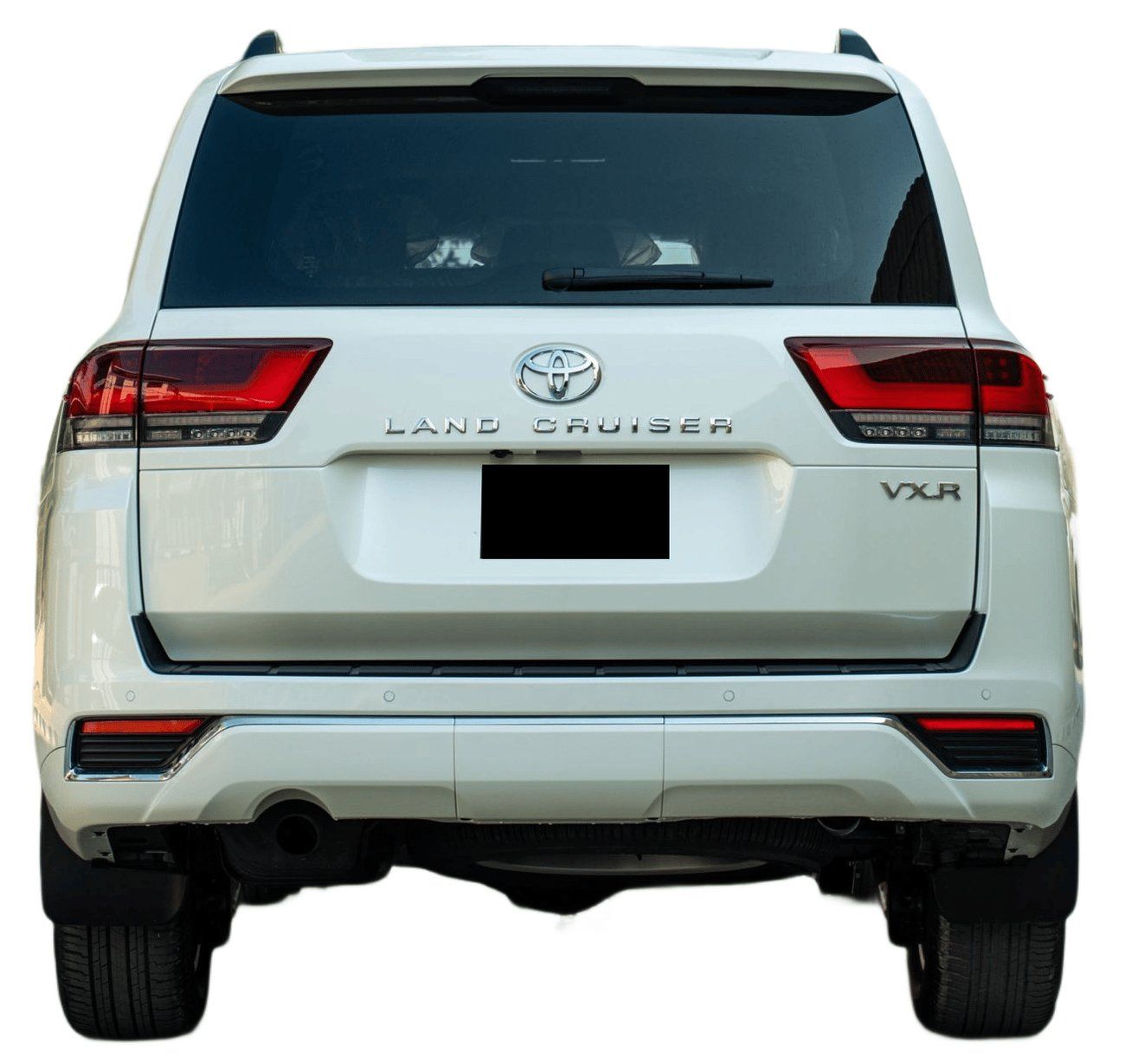 Toyota Land Cruiser ECT0128 - RHD TLC300 VXR 3.3L Diesel Auto White w Black (Right Hand Drive)