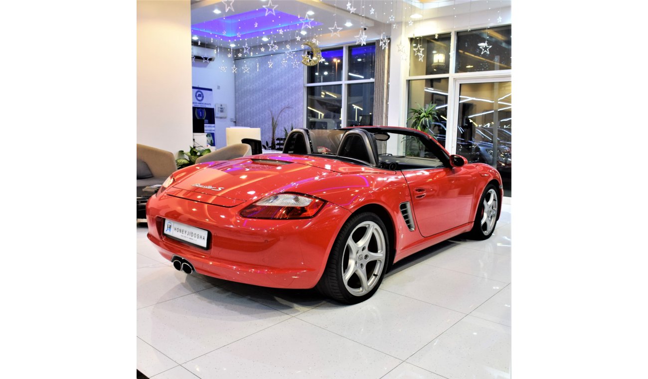 بورش بوكستر S Convertible 2008 Model!! in Red Color! GCC Specs