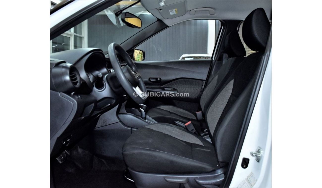 Nissan Kicks EXCELLENT DEAL for our Nissan Kicks ( 2019 Model ) in White Color GCC Specs