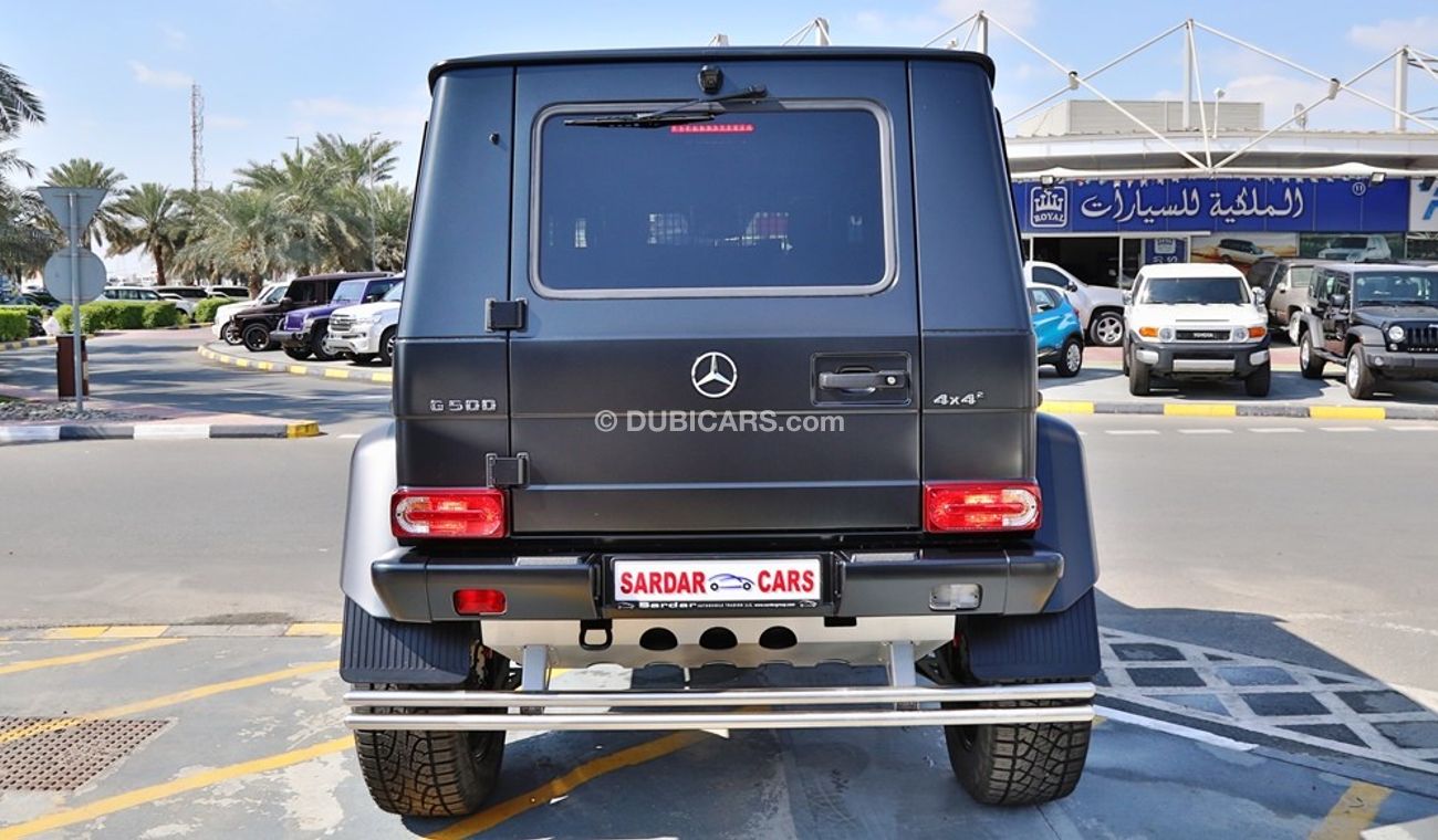 Mercedes-Benz G 500 4X4 German Specs