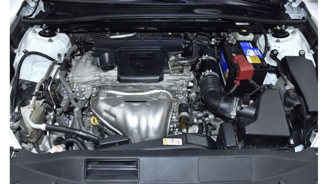 Toyota Camry EXCELLENT DEAL for our Toyota Camry SE ( 2019 Model ) in White Color GCC Specs