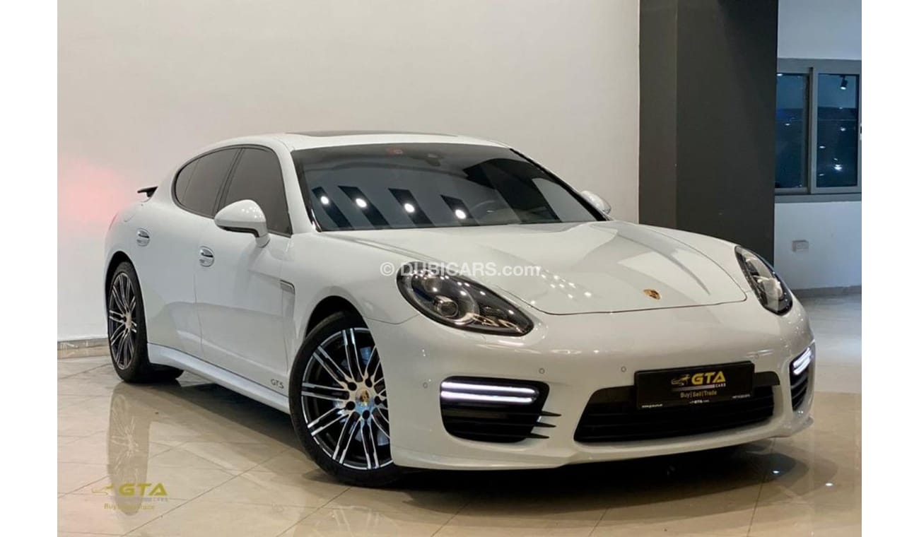 بورش باناميرا 2016 Porsche Panamera GTS, Porsche Warranty, Full Service History, Low Kms, GCC