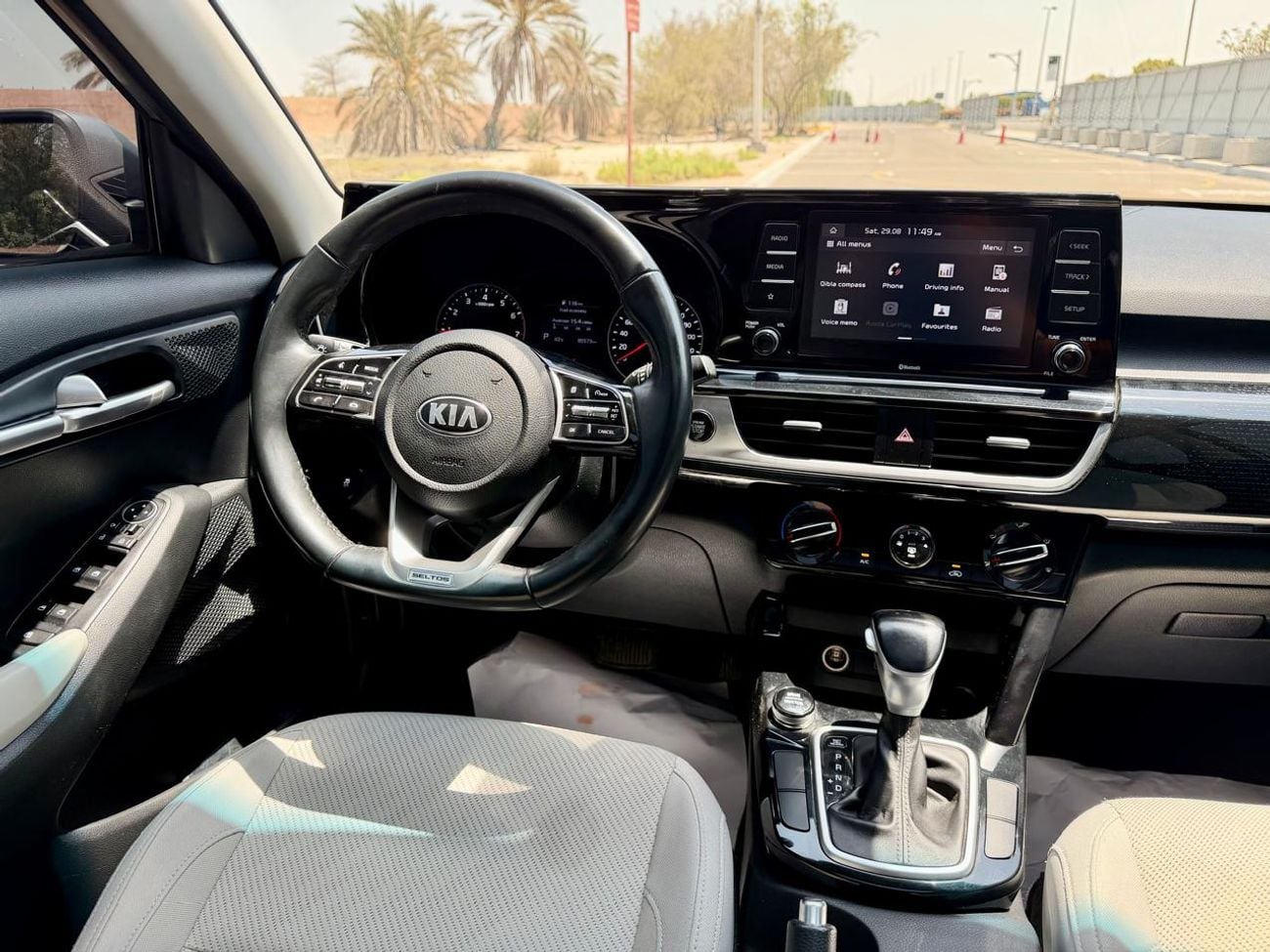 كيا سيلتوس LX 740-Monthly l GCC l Sunroof, Full Option I Accident Free