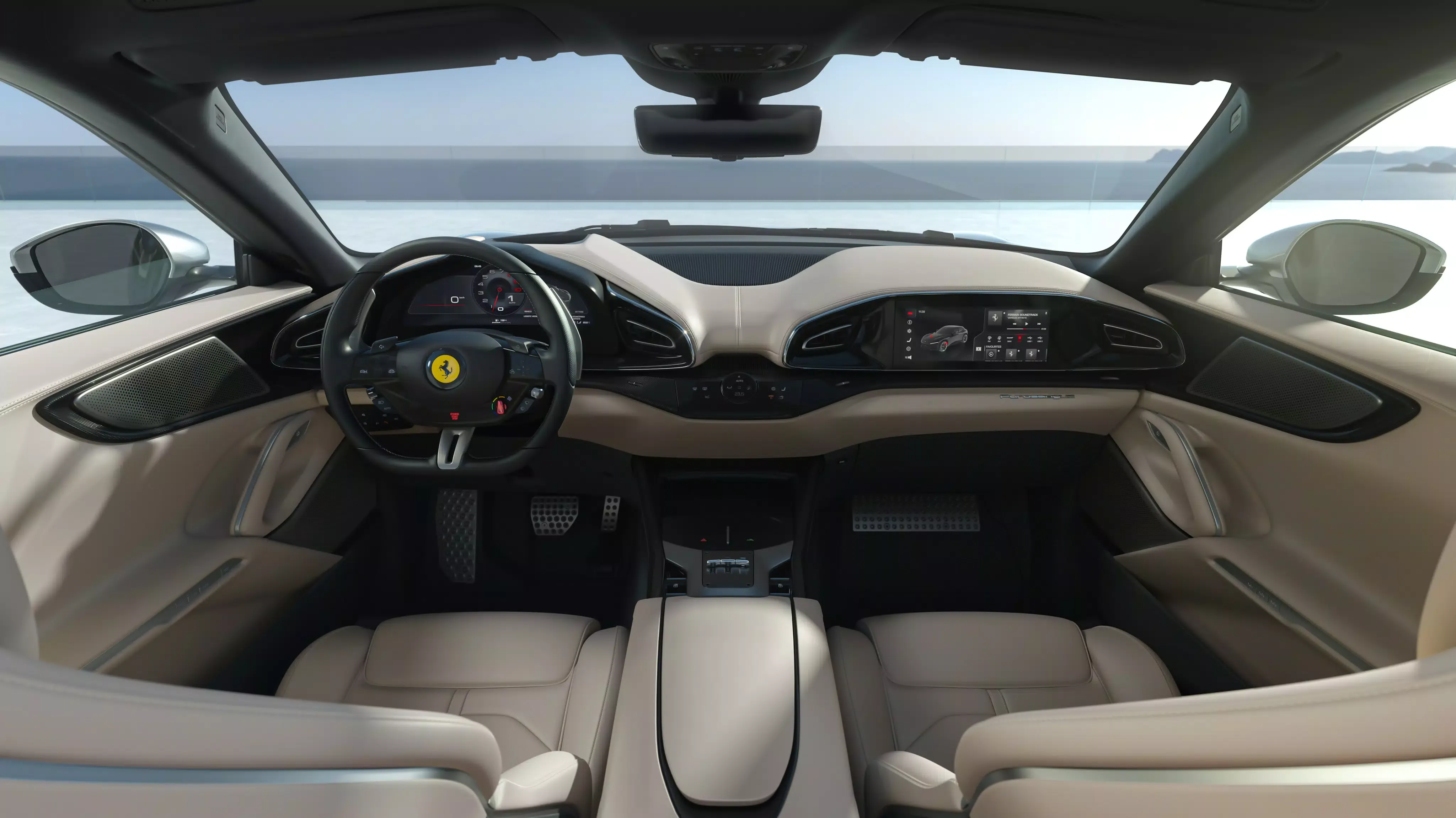 Ferrari Purosangue interior - Cockpit