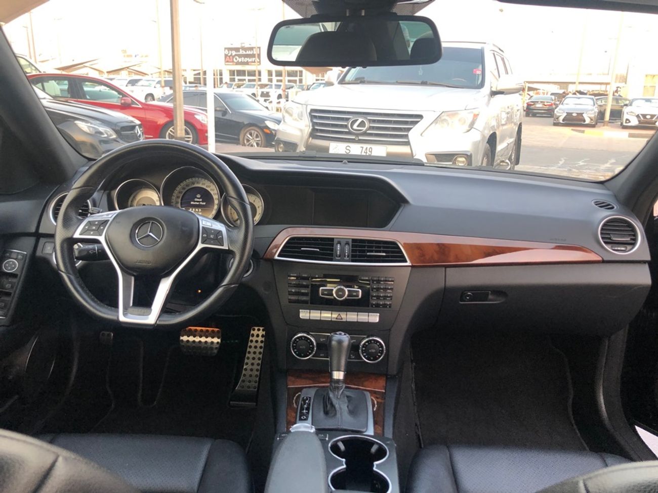 Mercedes-Benz C 300 MERCEDES BENZ C300 MODEL 2012 CAR PERFECT CONDITION FULL OPTION