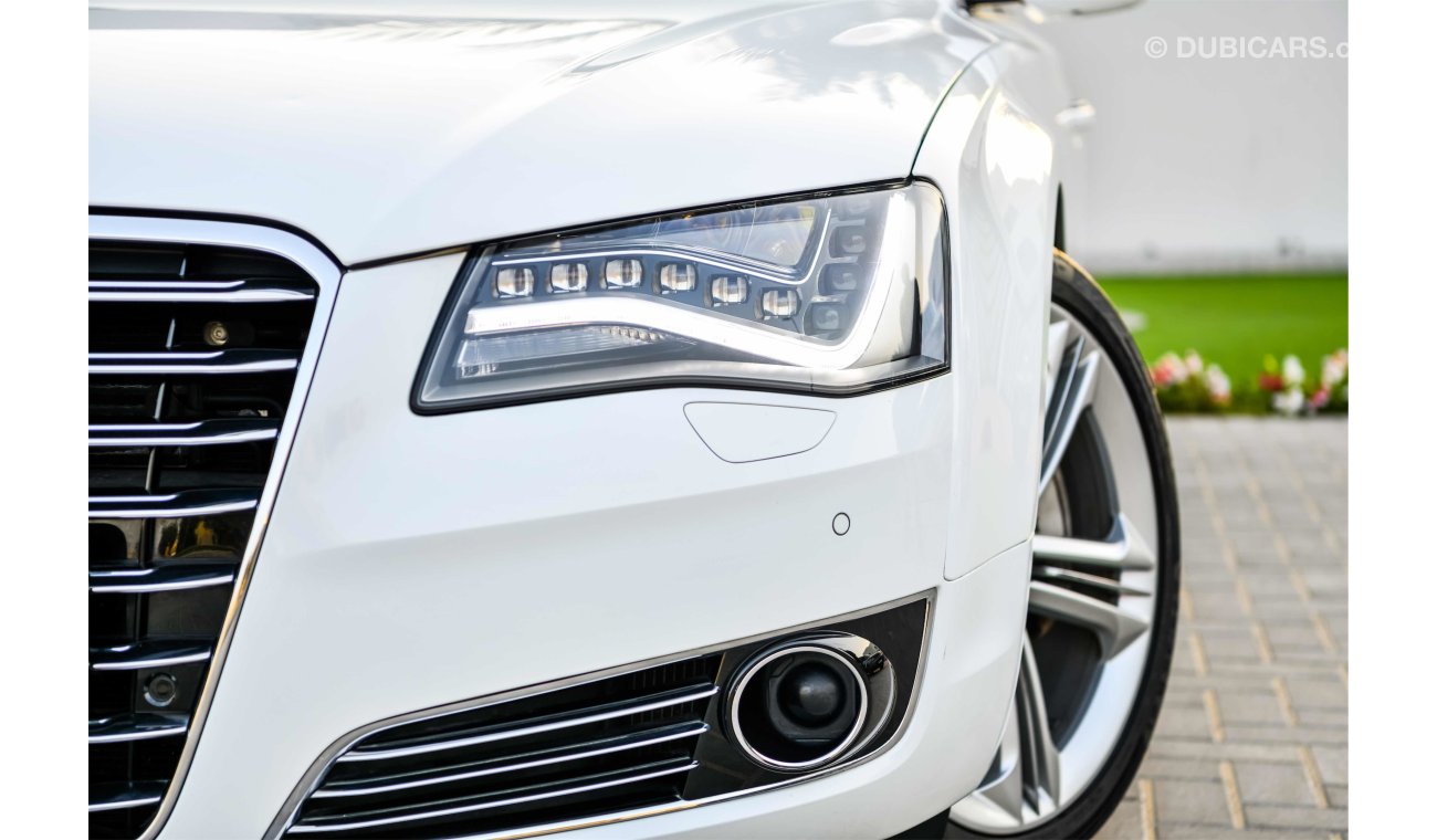 Audi A8 4.0T V8 Quattro - 2 Y Warranty! GCC - AED 2,472 PER MONTH - 0% DOWNPAYMENT