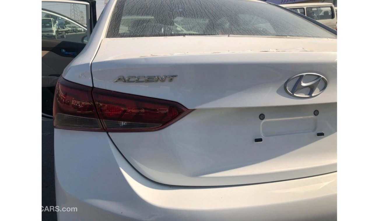 Hyundai Accent 2020 MODEL 1.6L  AUTO SUN ROOF  DVD CAMERA REAR AC  FOG LED LIGHTS MID OPTION ONLY FOR EXPORT