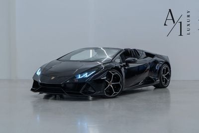 لامبورغيني هوراكان 2021 Lamborghini Huracan EVO Spyder, With Full Service History, Fully Loaded, GCC Spec