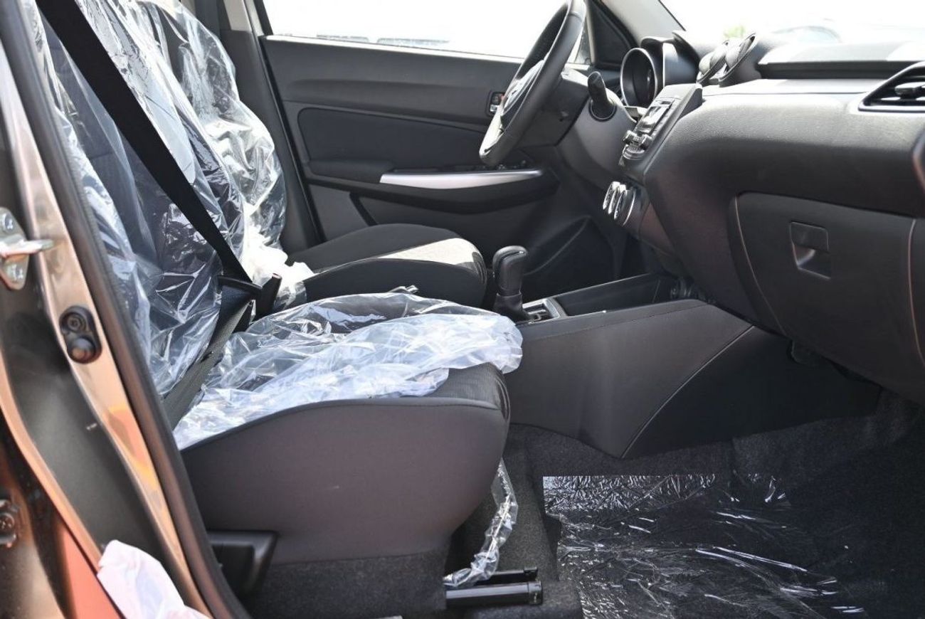 سوزوكي سويفت سوزوكي سويفت 1.2 لتر بنزين ، هاتشباك ، دفع أمامي ، 4 أبواب ، بدء الدفع ، وسادة هوائية مزدوجة ، حساسا